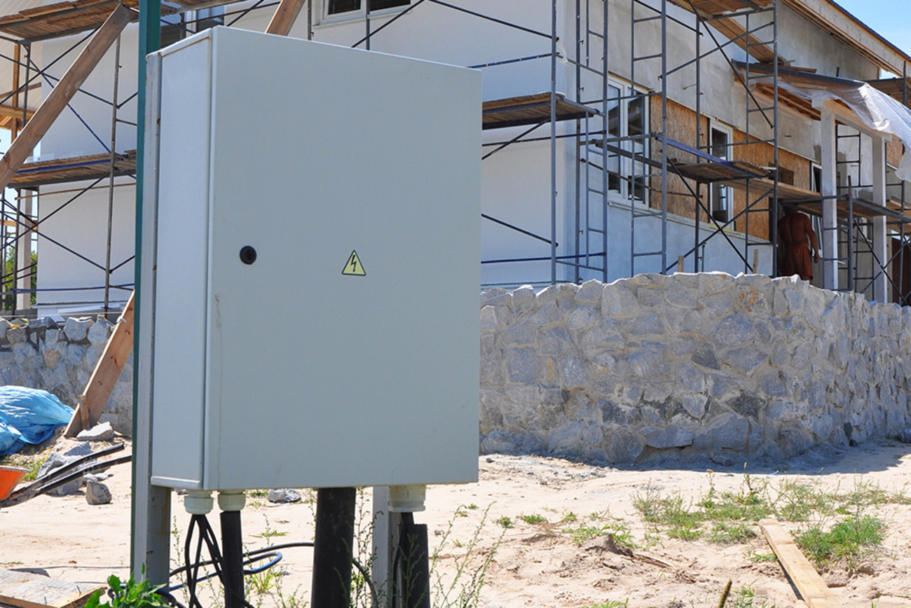 Baustrom bei B&H Elektro GmbH in Grimma