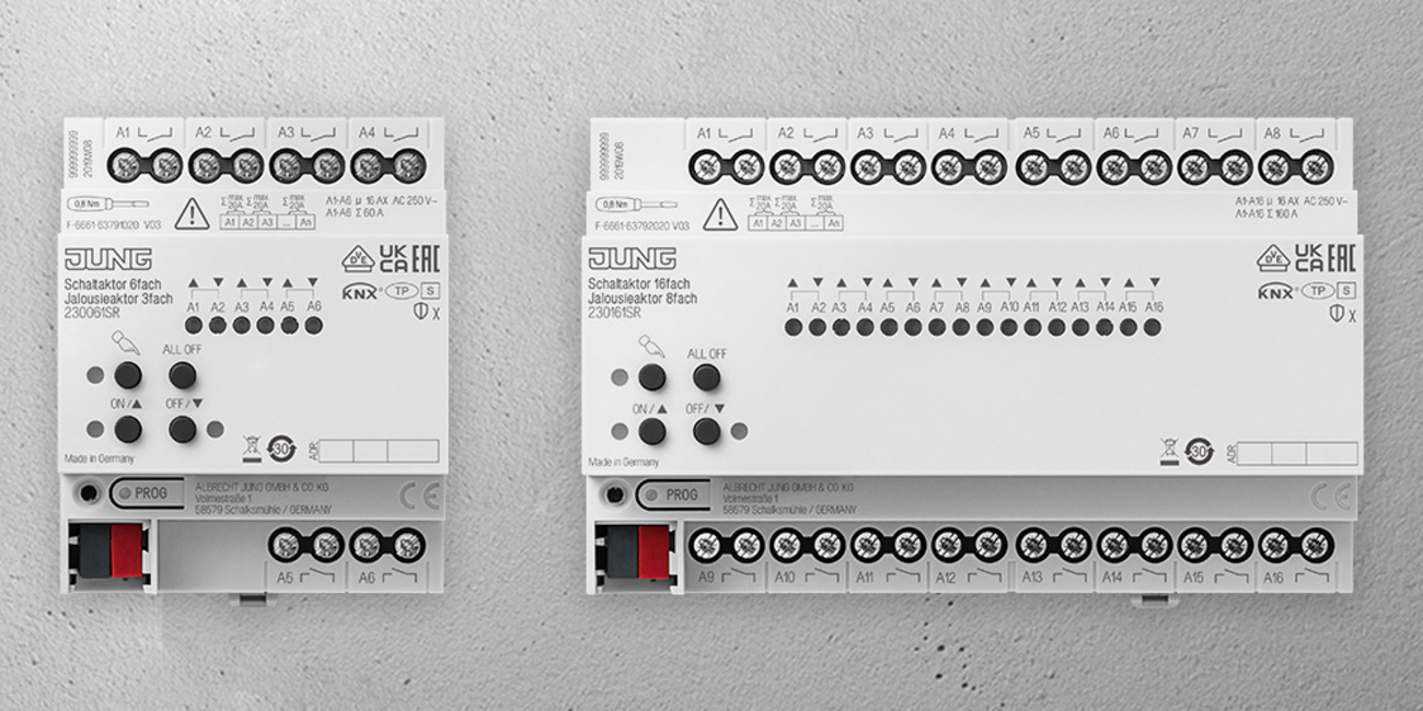 KNX Schalt- und Jalousieaktoren bei B&H Elektro GmbH in Grimma