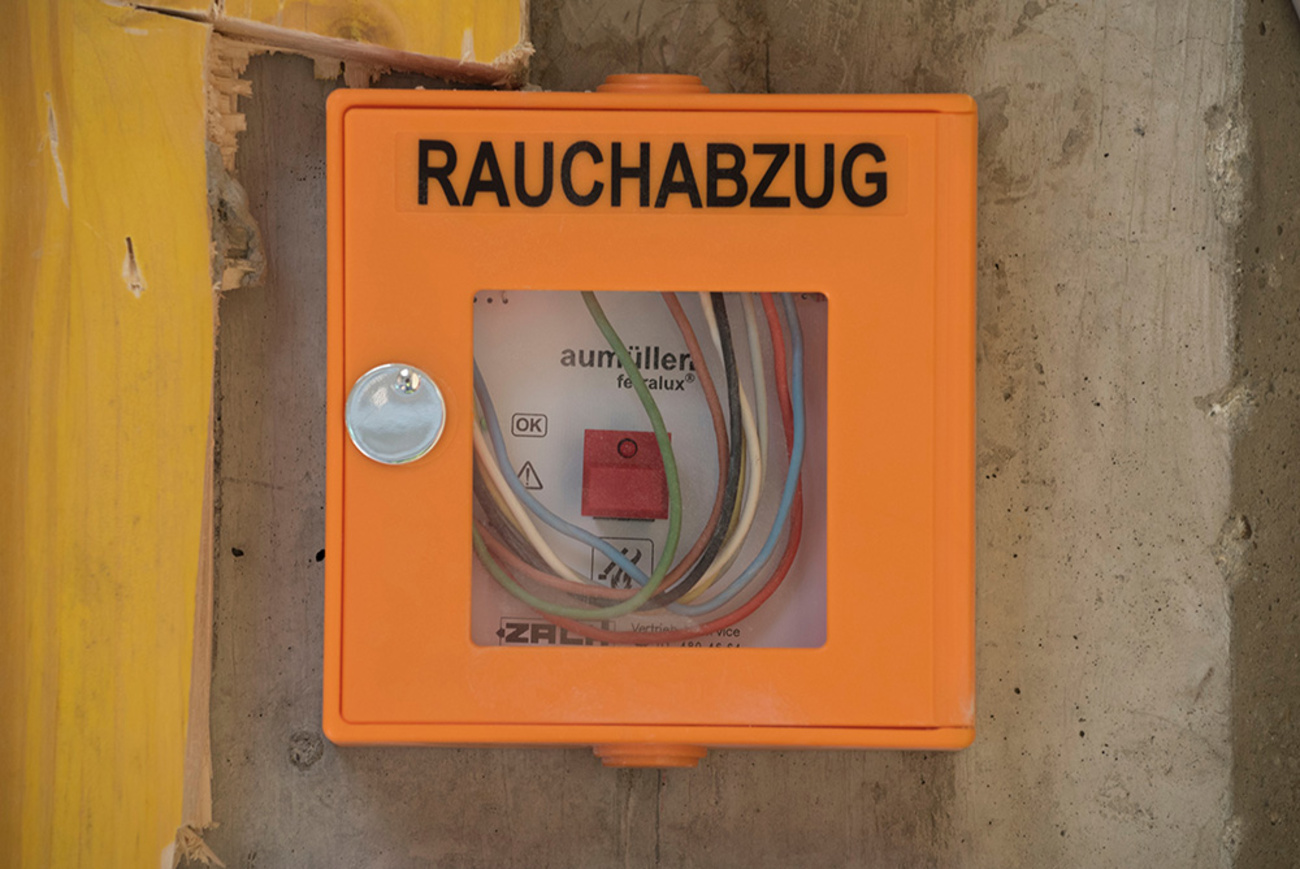 Rauchwärme­abzug bei B&H Elektro GmbH in Grimma