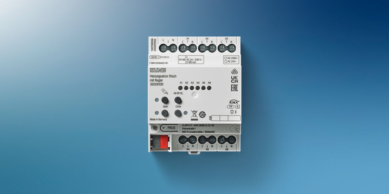 KNX Heizungsaktor 6-fach bei B&H Elektro GmbH in Grimma