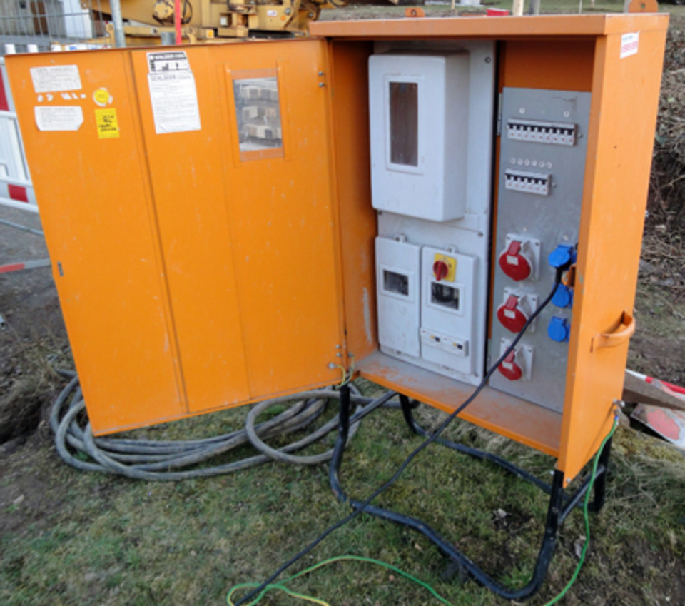 Baustromkasten bei B&H Elektro GmbH in Grimma