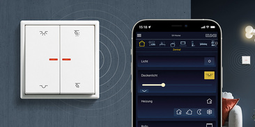KNX RF Taster bei B&H Elektro GmbH in Grimma
