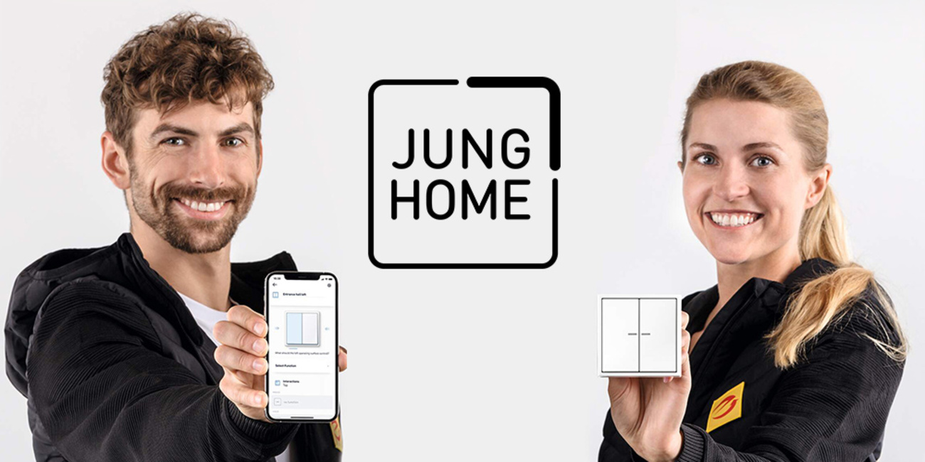 JUNG HOME bei B&H Elektro GmbH in Grimma