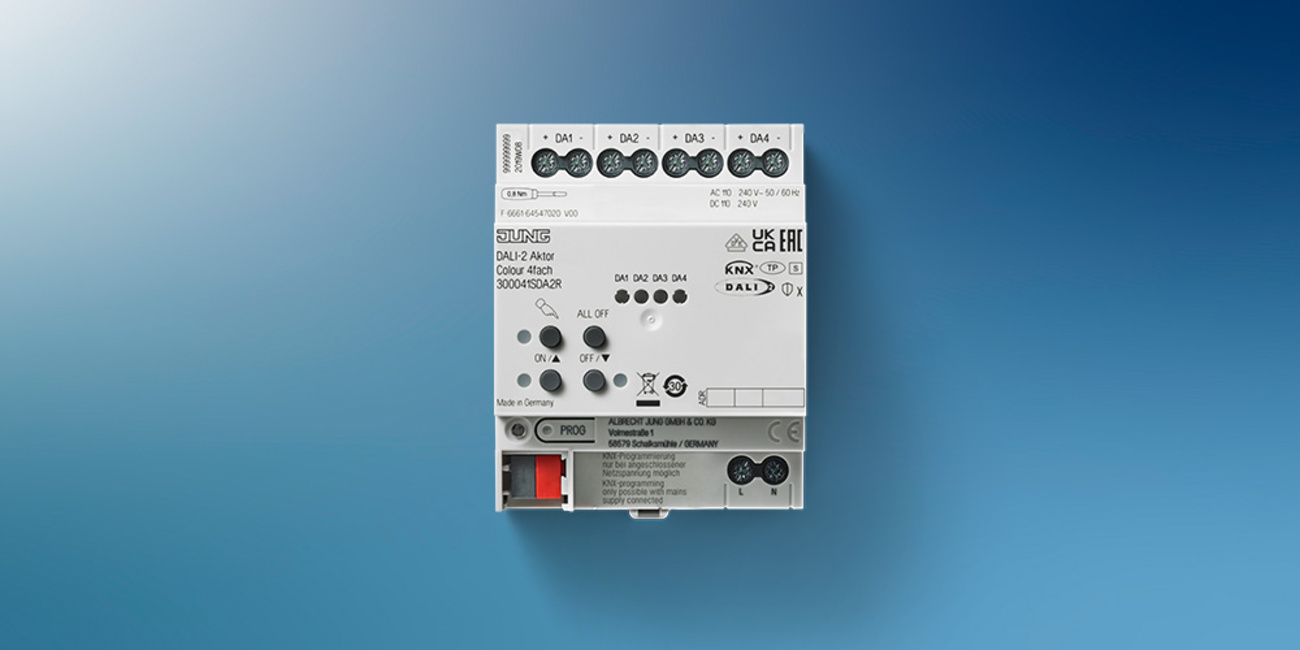 KNX DALI 2 Gateway Colour bei B&H Elektro GmbH in Grimma